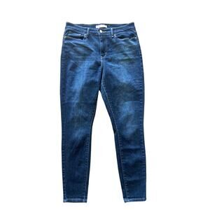 Levi Strauss Signature High Rise Skinny Jeans Women’s Size 12 Blue Denim Stretch
